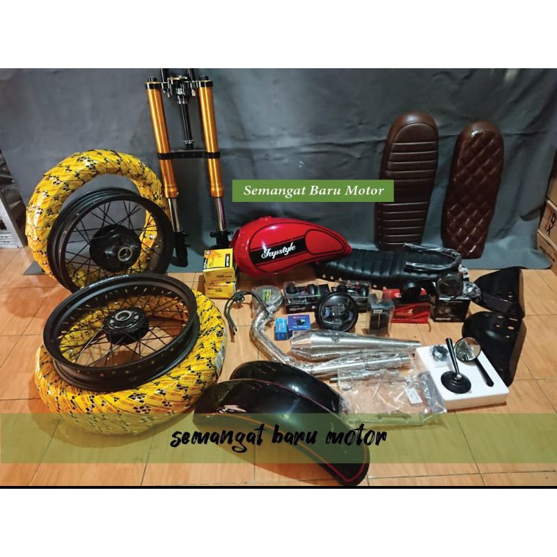 PAKET JAPSTYLE MEGAPRO / TIGER FULLSET SEMOTOR