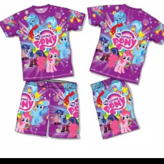 Setelan kuda pony/baju karakter