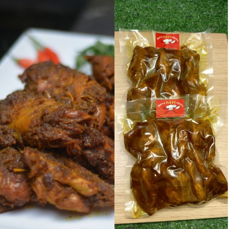 

Gepuk ayam MR