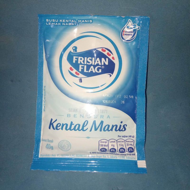 

Frisian Flag Susu Kental Manis Bendera