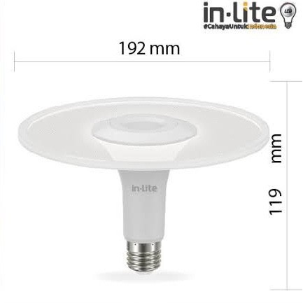 LAMPU IN LITE LED FLYING UFO INLITE 11 WATT 11W INFG001 BERGARANSI