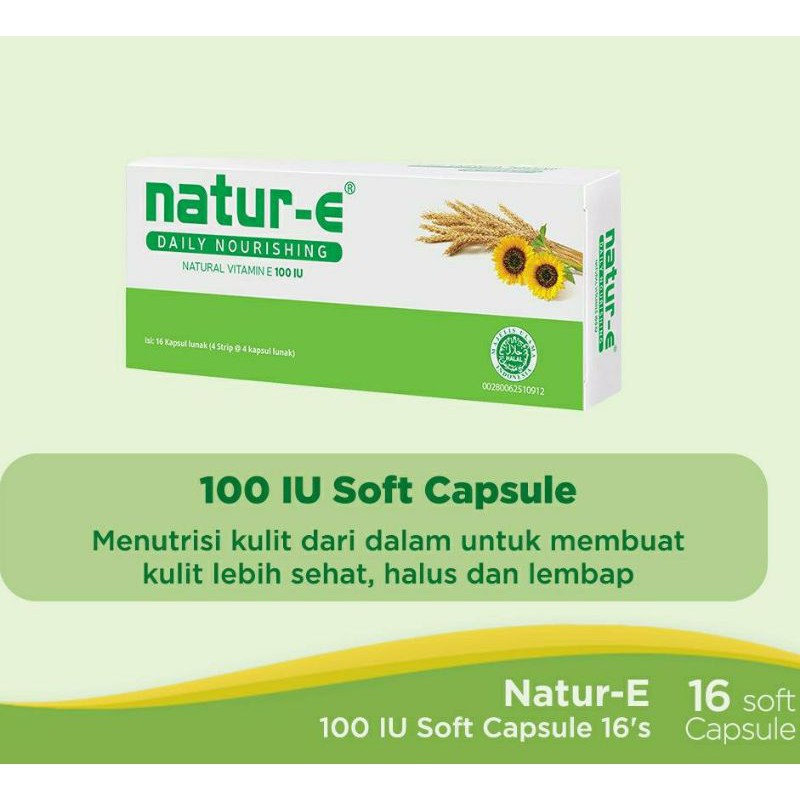 Natur E PER BOX 16 kapsul