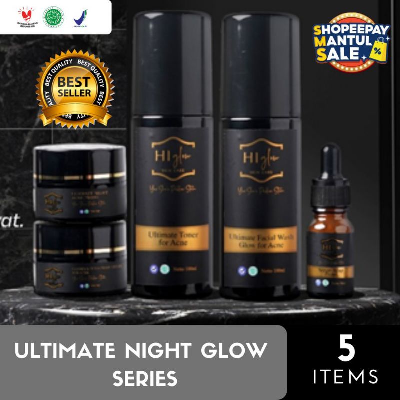 (COD) HI GLOW ULTIMATE PAKET NIGHT GLOW