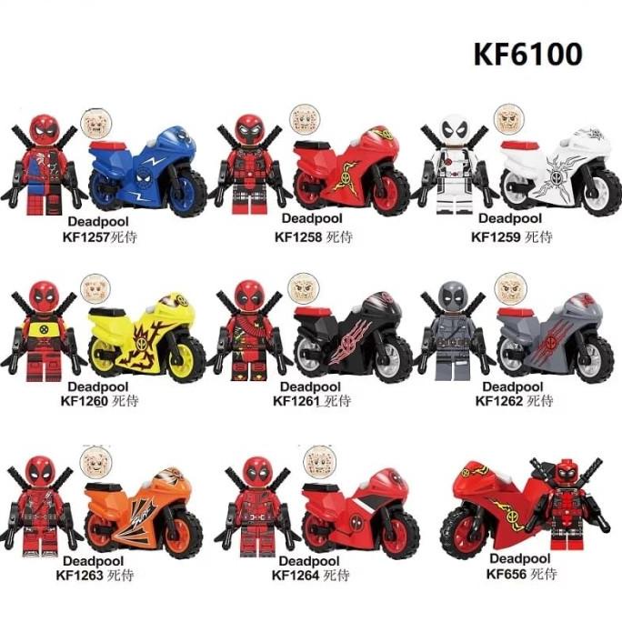 Lego Deadpool Motor Super Heroes Lego