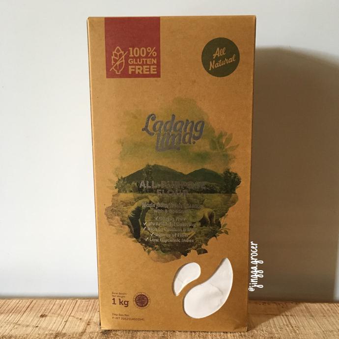 

TERMURAH Tepung Serbaguna / All-purpose Flour Gluten Free Ladang Lima 1kg Kode 907