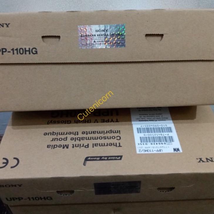 

Kekinian - Kertas USG Sony UPP-110HG UPP 110HG Thermal Paper Kertas Print Thermal Original