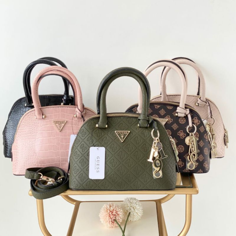 GS ALMA TOPHANDLE BAG / TAS GUESS / TAS IMPORT WANITA