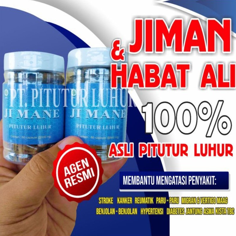 (BISA COD) JAMU KAPSUL HABAT ALI ORIGINAL 100% PITUTUR LUHUR