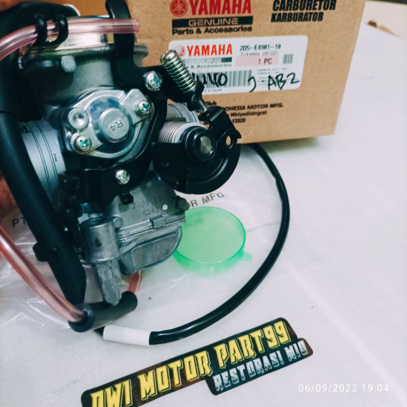 KARBU KARBURATOR ASSY 2D5 NUVO NOUVO Z AIS ORIGINAL ORI YAMAHA
