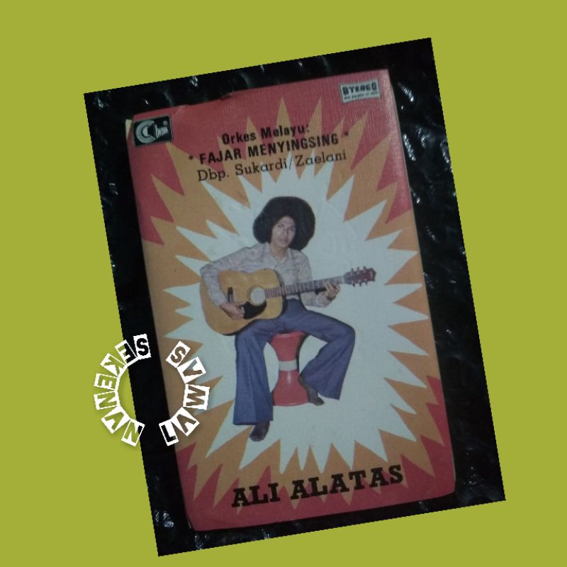Kaset Pita Orkes Melayu Fajar Menyingsing /Ali Alatas (Cover Dalam Ada Stempel Nama)