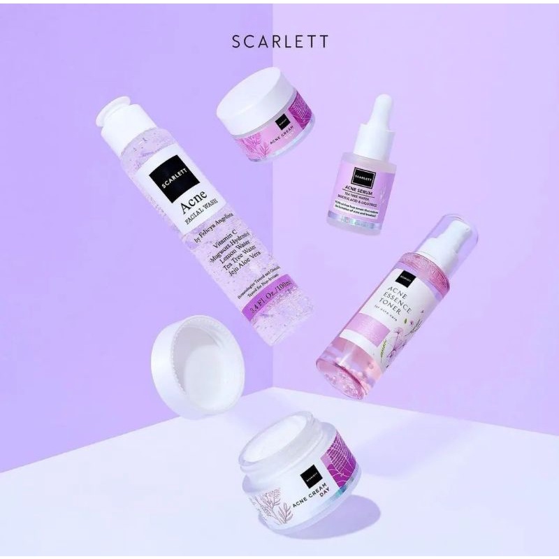 Paket acne scarlett whitening