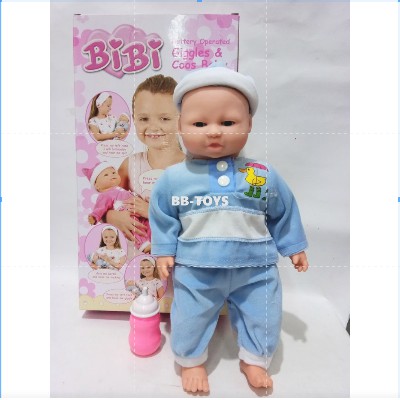 Boneka Bibi - Mainan Boneka Bayi berkedip Lucu - boneka bibi lucu murah 33202