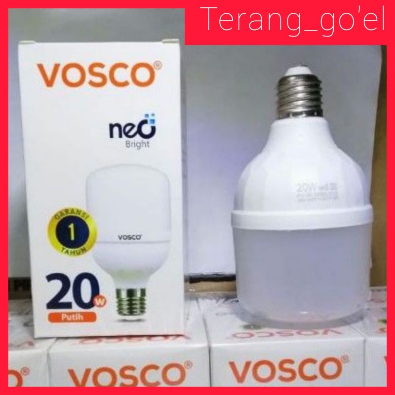 Lampu Led 20 Watt Kapsul Vosco Neo  / Vosco Neo Lampu Led Kapsul 20 Watt