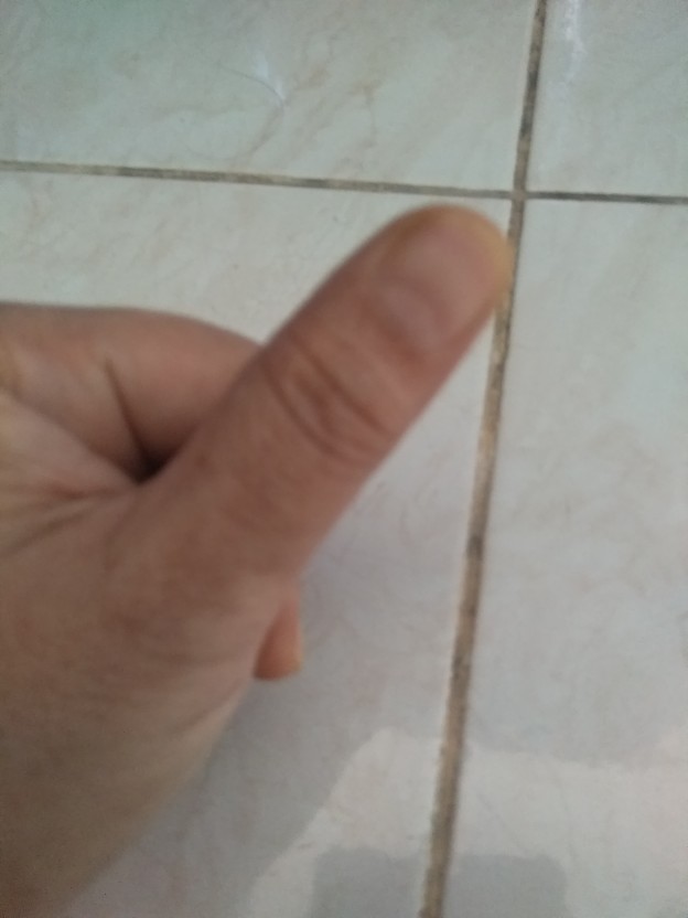 Gamis Batik Bahan Celvin Jeans Artina