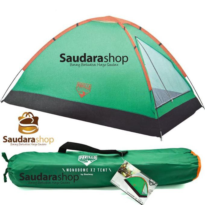 Bestway Tenda Camping Monodome Pavillo X2 Tent / Tenda Kemah 2 orang