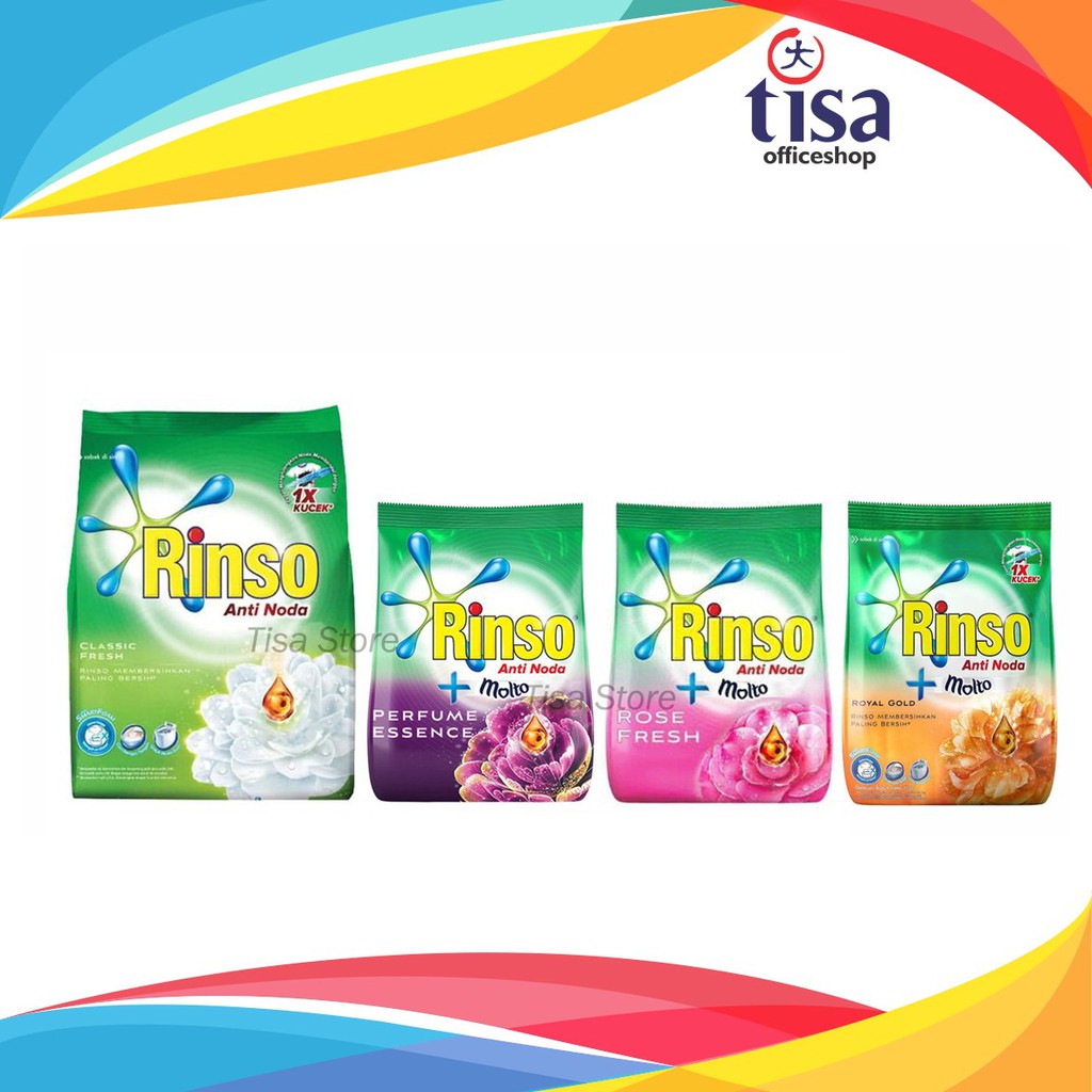 Deterjen Bubuk Rinso anti noda 770 gr Shopee Indonesia Deterjen Bubuk Rinso anti noda 770 gr Shopee Indonesia