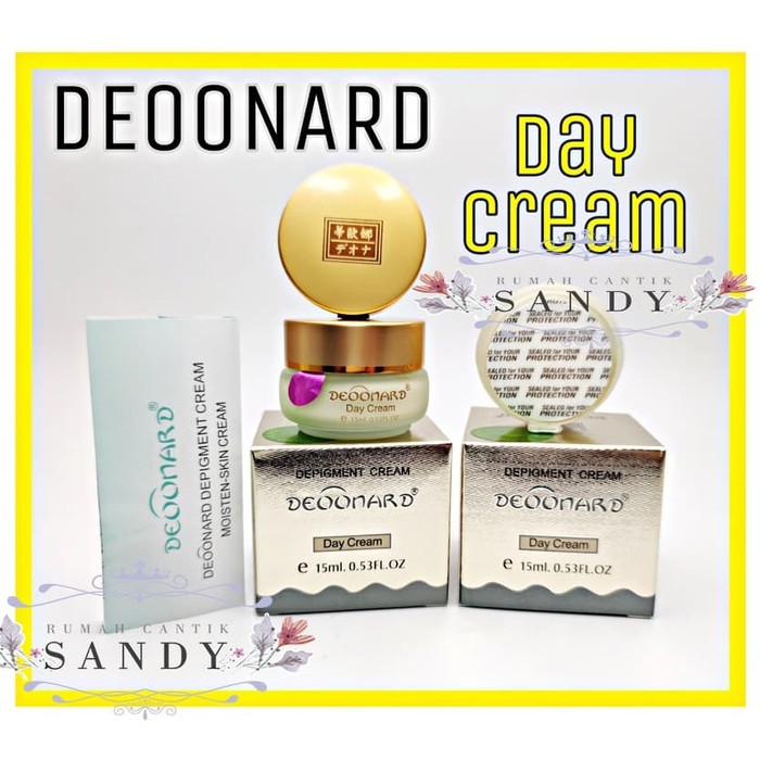 [ Gold A ] Deoonard Gold Cream Day - Deoonard Gold Cream Siang 25gram
