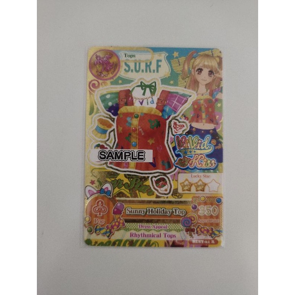 AIKATSU SAMPLE CARD (‼️BACA DESKRIPSI)