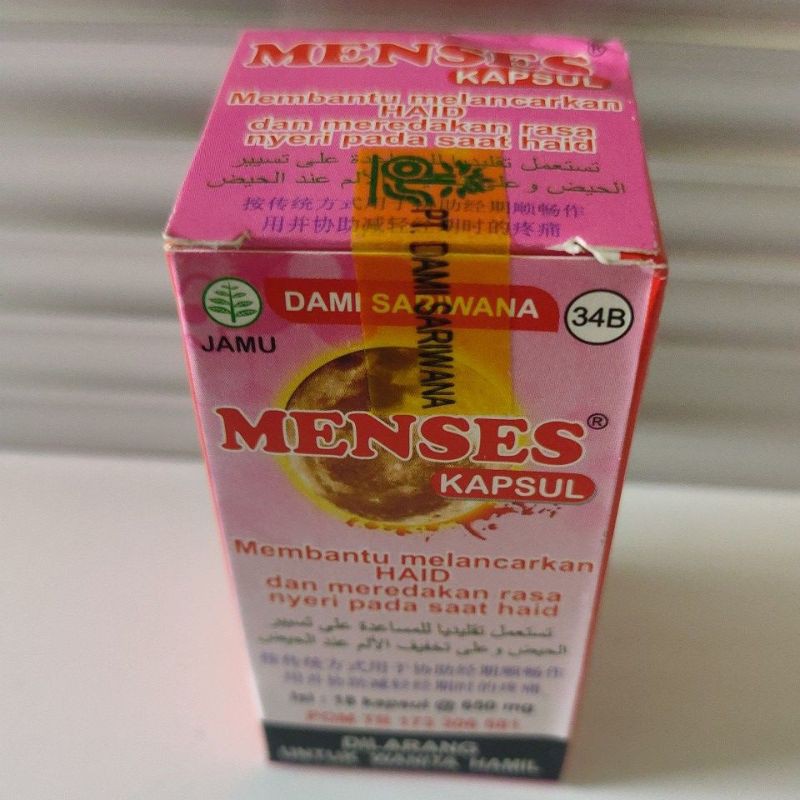 

MENSES KAPSUL MEMBANTU MELANCARKAN HAID 100% ORIGINANL