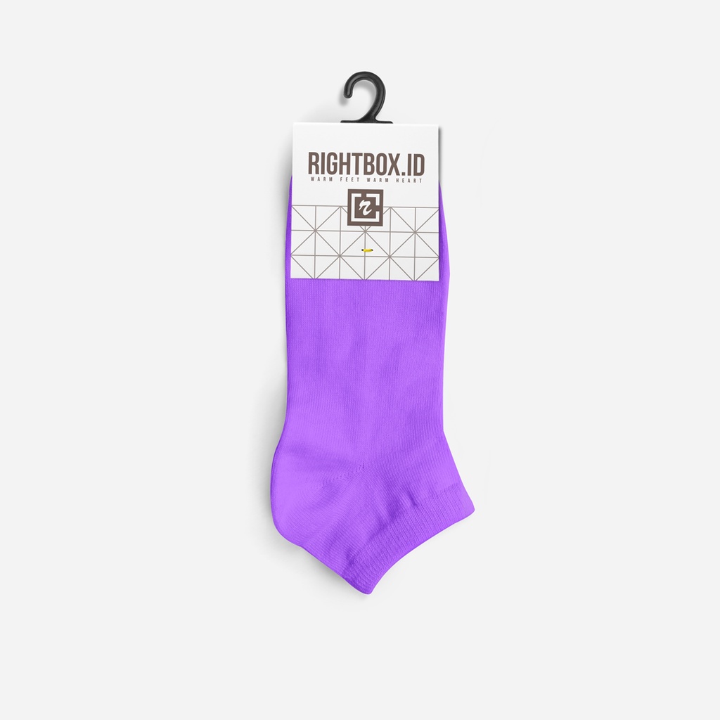 Kaos kaki Wanita, Rightbox Pendek Semata kaki-Light Purple