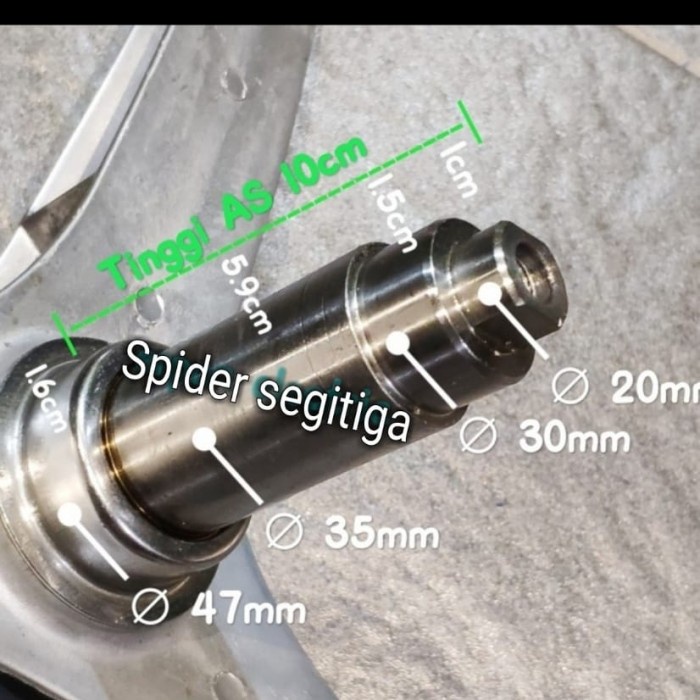 Spider Segitiga Mesin Cuci Midea Mfc80 Es1201 Star