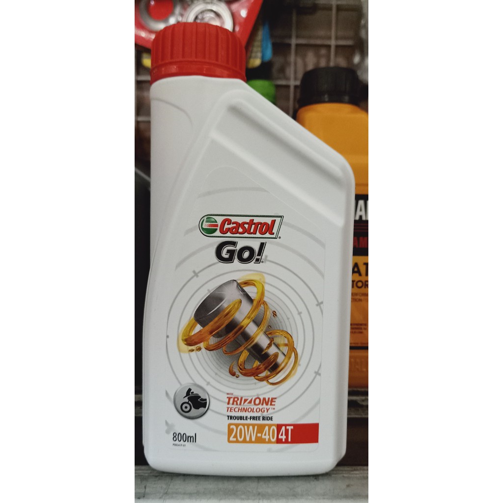 [4TAK] - OLI MESIN CASTROL GO 4TAK - 20W40 - 800 ml - OLI MESIN 4 TAK