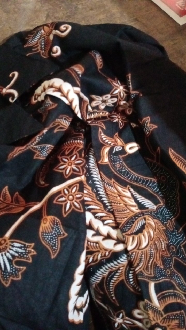 Batik Pria Lengan Panjang Goedank Store Hrb026 Motif Keratonan Kode 00261 Size M L Xl Xxl Reguler