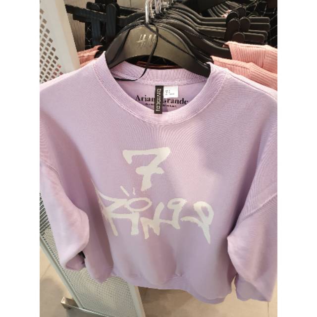 h&m ariana grande sweatshirt