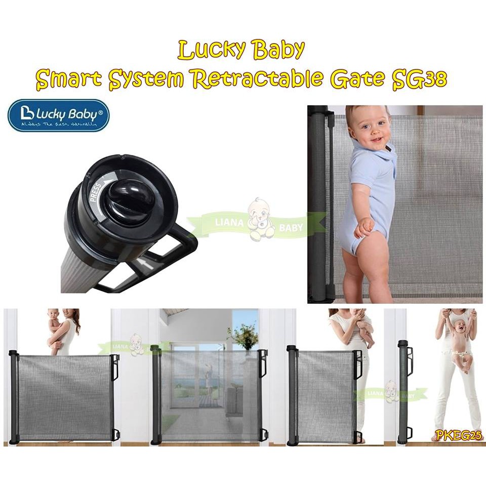 retractable baby gate 180cm