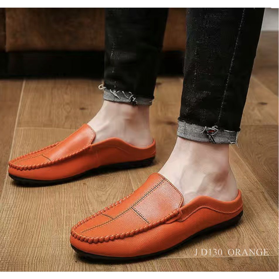 SEPATU PRIA MULES LOAFERS SHOES PERDITA D130