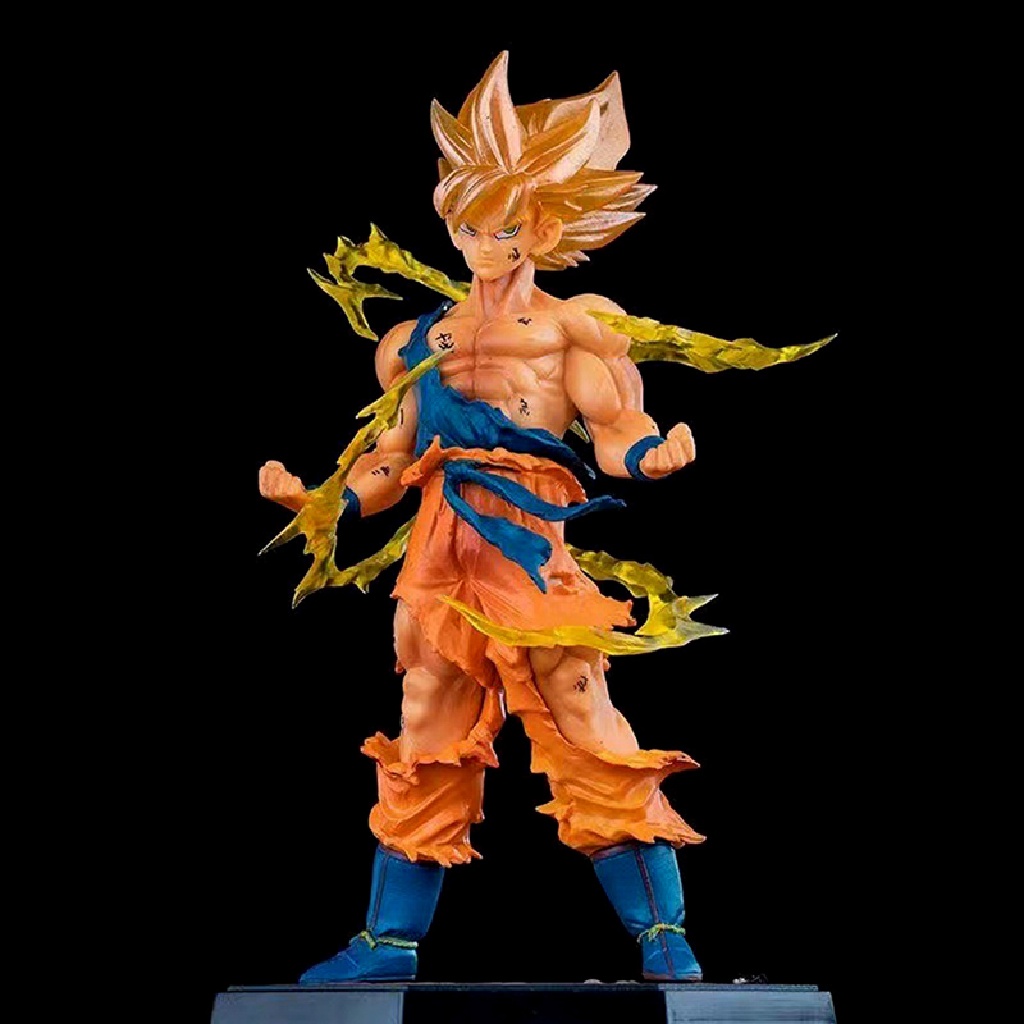 Action Figure Model Dragon Ball Goku Super Saiyan Untuk Koleksi