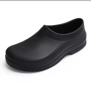 black chef shoes