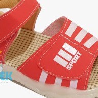 Sendal Anak Laki Laki Umur 1 2 3 4 Tahun MERAH Alas Karet - Sandal Anak Cowok Anti Licin SIze 22 - 30 ANti Licin