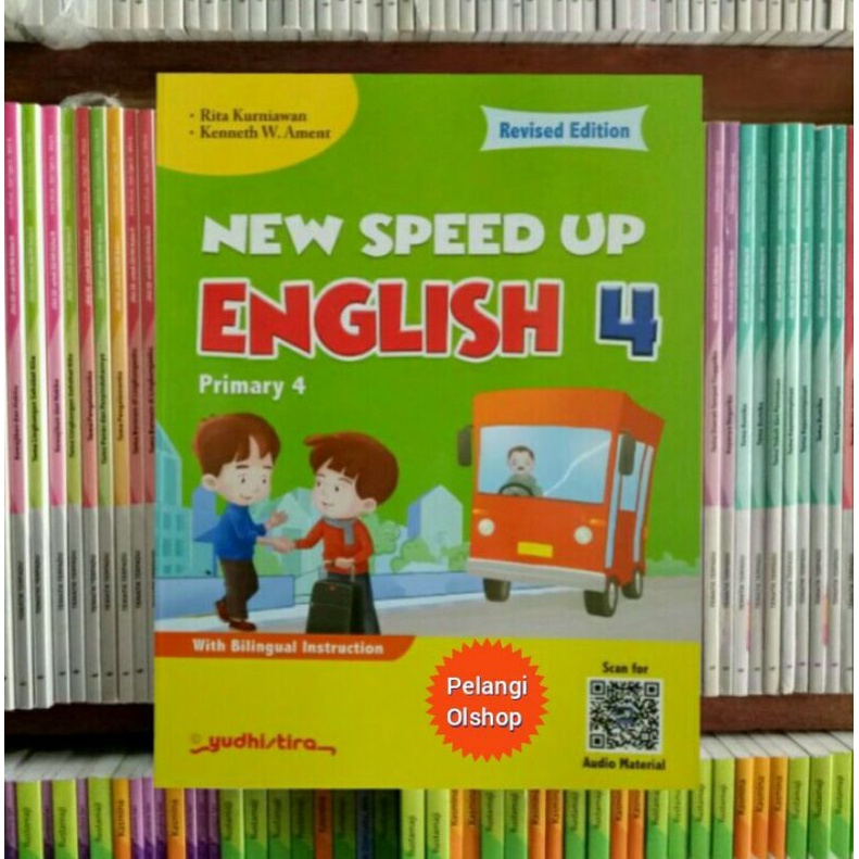 BUKU NEW SPEED UP ENGLISH SD/MI KELAS 4 REVISI K13N YUDHISTIRA