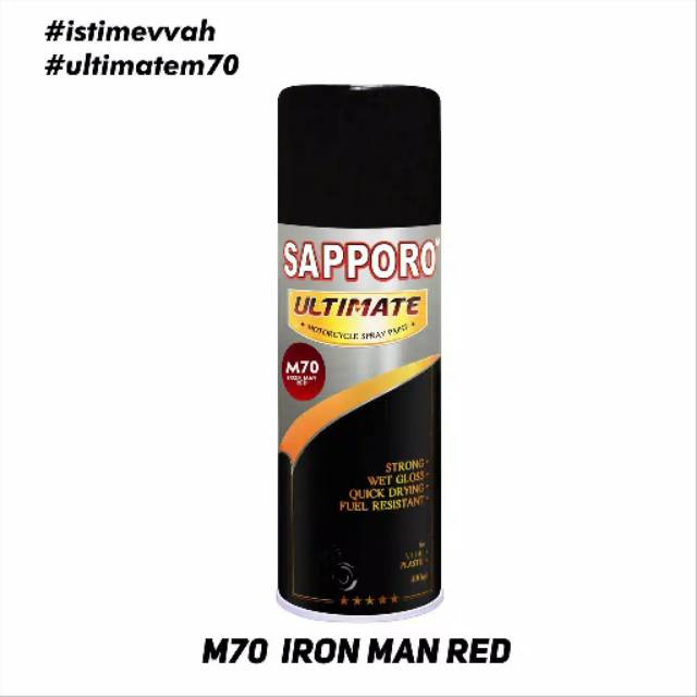 SAPPORO ULTIMATE M70 IRON MAN RED