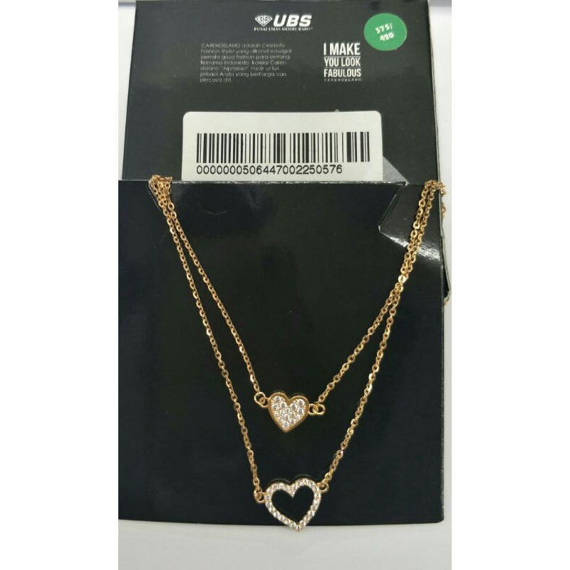 Kalung 2Layer Love UBS