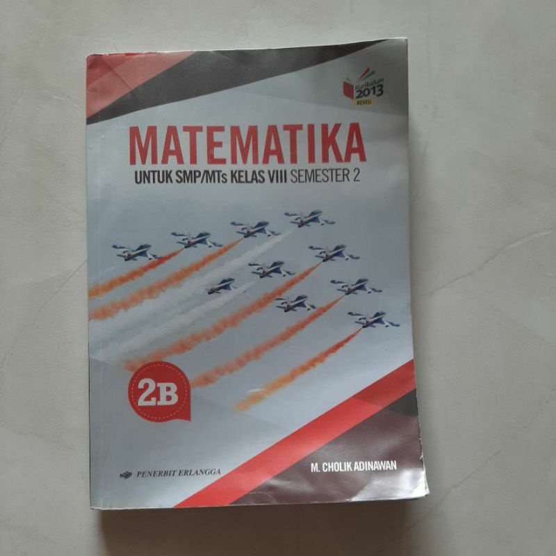 

Buku Matematika Kelas 8 Erlangga Kurikulum 2013 Revisi