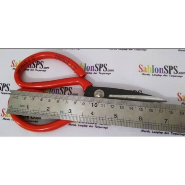 Gunting Potong Bahan Kain - Gunting Kodok - Gunting Sebaguna 18,5cm