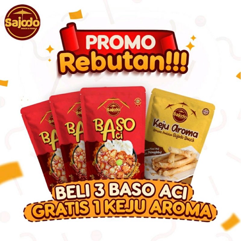 Beli 3 Baso Aci / Seblak Free 1 Keju Aroma