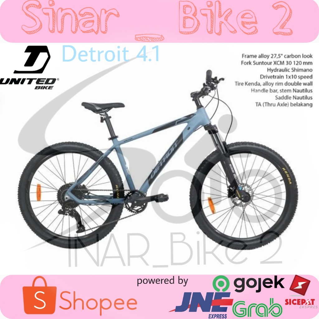 Sepeda Gunung Mtb United Detroit 4.1 27,5inch