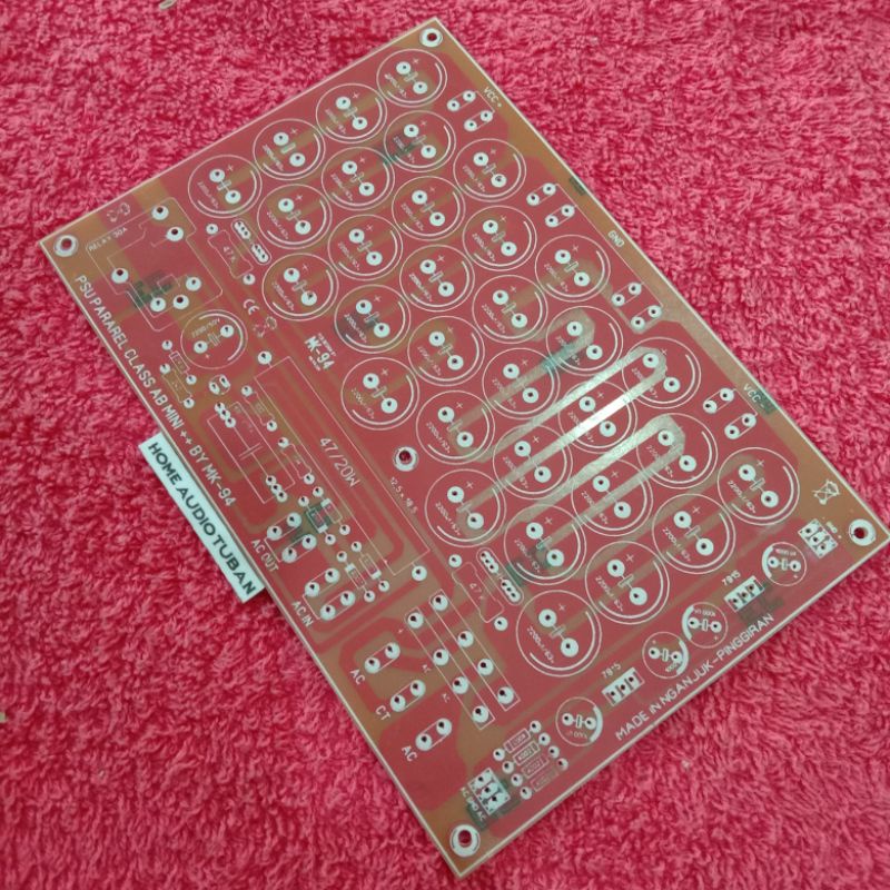 PCB ELCO CABUTAN ISI 32 PARAREL PLUS SOFSTART & SIMETRIS PSU