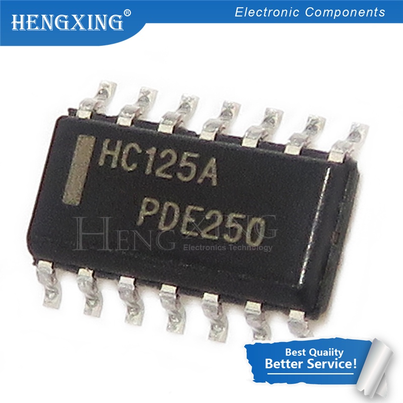 100pcs Ic MC74HC125ADR2G MC74HC125 HC125AG HC125A SOP-14