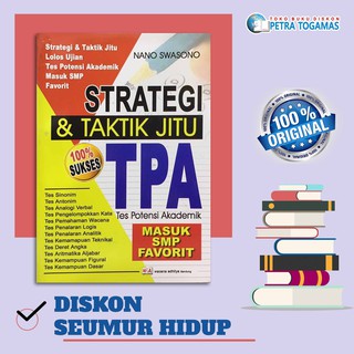 Panduan Sukses Tpa Tes Potensi Akademik Cbt Pbt Masuk Smp Favorit Shopee Indonesia