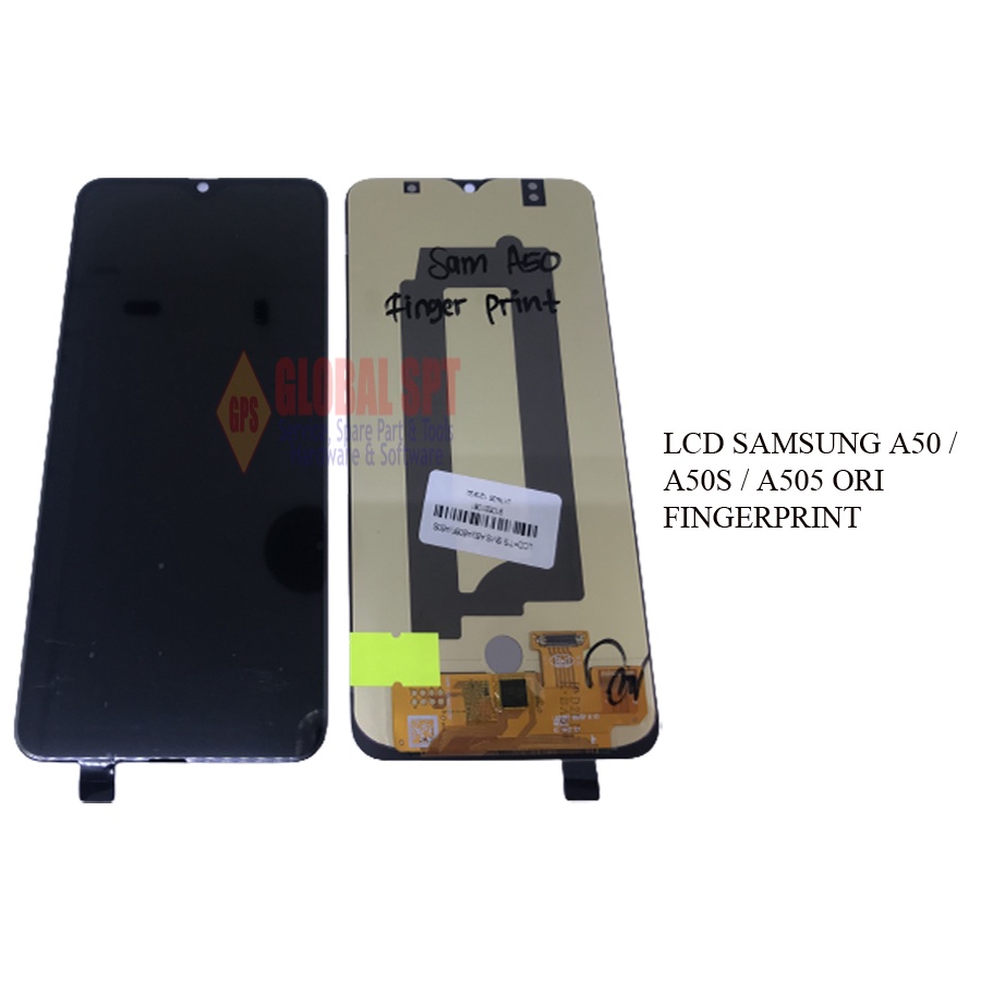 LCD TOUCHSCREEN SAMSUNG A50 FINGER PRINT ORI / A505 / A505F / A50S / A507