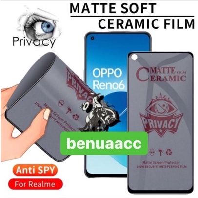 (ba) SPY VIVO / TEMPERED GLASS CERAMIC MATTE SPY - VIVO Y12S/Y15/Y17/Y30/Y50/Y91/V20