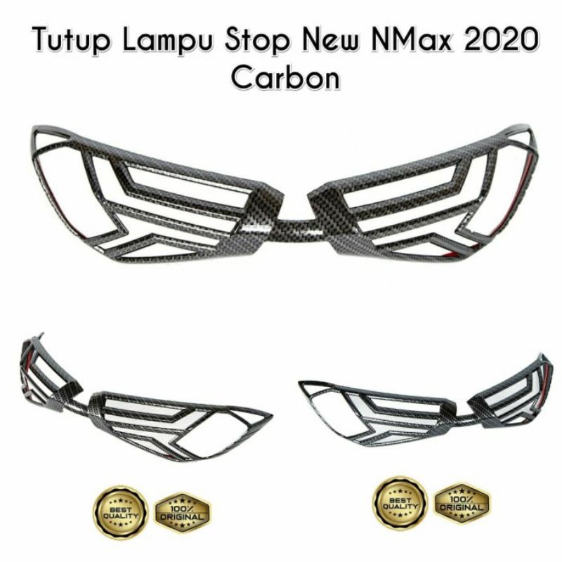 Tutup Lampu Stop/List Lampu Stop Cover Mika Lampu stop Nmax New 2020/2021 Nemo Original