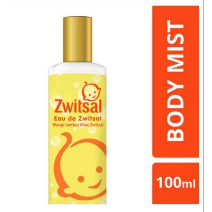 Zwitsal Eau De Toilette 100 ml - Parfum Pakaian Aroma Bayi Zwitsal Untuk Dewasa