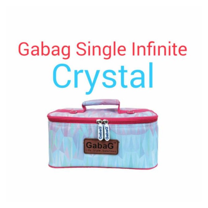 mygabag - Gabag Hummingbird - Rain Lily - Awan - Bunga - Crystal Cooler Bag Single Infinite Series  / Tas Asi + Free 1 ice gel