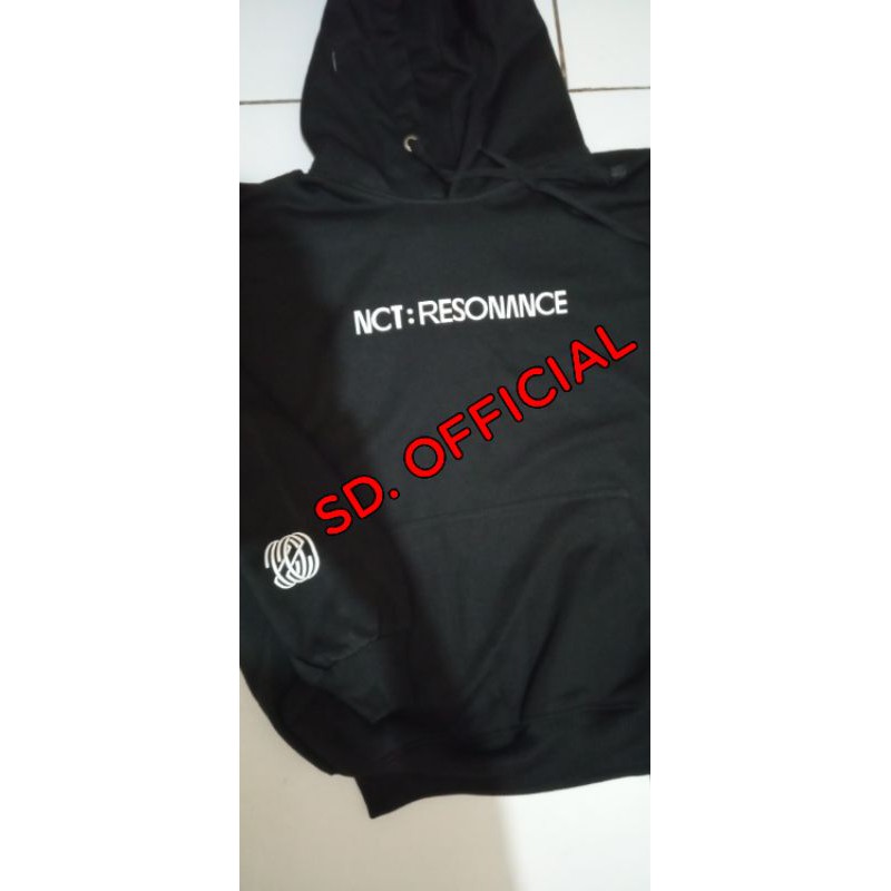 JAKET HOODIE JUMPER NCT RESONANCE + LOGO NCT RESONANCE BAHAN FLEECE TEBAL