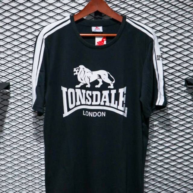 Lonsdale Big Logo T-shirt Black Original